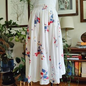 Vintage 70s Bobbie Brooks pleated A-Line skirt